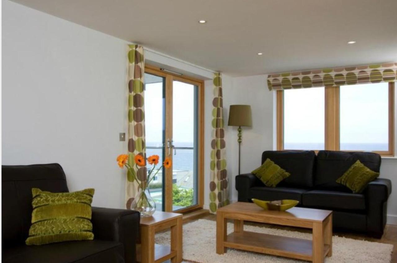 South Fistral Seaview 2-Bed Apartment New Quay Dış mekan fotoğraf